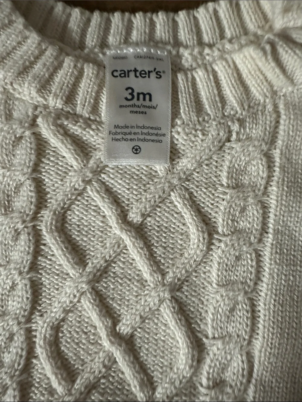 Carters soft cream